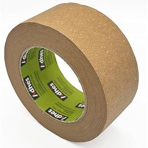 Amazinnov - Organische Papieren Tape 50mm x 50m, Bruin, Milieuvriendelijk KRAFT-Papier (Lot1)