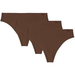 Under Armour Dames Pure Stretch String 3 Pack, Kona Brown - 625, L, Kona Bruin - 625, L