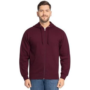 Fruit of the Loom Men's Eversoft Fleece Sweatshirts & Hoodies, Full Zip-Maroon, XX-Large