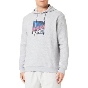 Bestseller A/S Capuchontrui voor heren, Lichtgrijs Melange/Detail:New Lgm, S