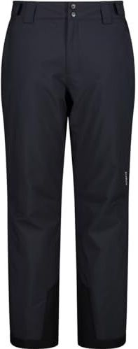 Skibroek - Zwart - Keperstof - Clima Protect - Volledig Getapete Naden