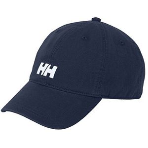 Helly Hansen Logo Cap – uniseks pet voor elke gelegenheid – eenkleurig cappy met logo-opdruk – Snapback pet individueel in grootte verstelbaar