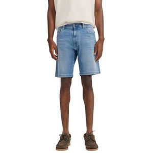 Bugatti Herren Jeans Bermuda in used-wash dessin