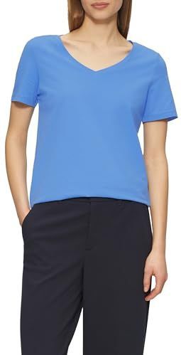 T-shirt - Col en V - Jersey Doux - Confort Élastique