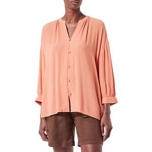 TOM TAILOR Dames Blouse met 3/4 mouw 1031262, 29519 - Cantaloupe Orange, 32