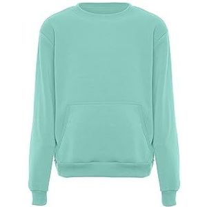takelage Sweatshirt voor heren 73232090-TA02, EISMINZE, XL, IJsmunt, XL