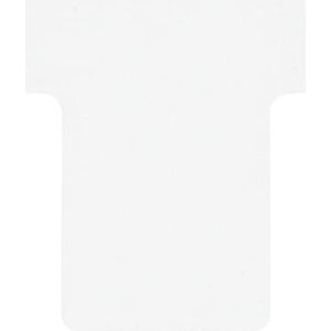 Nobo Kaartbord accessoires T-kaarten, grootte 1.5, 100 stuks, wit