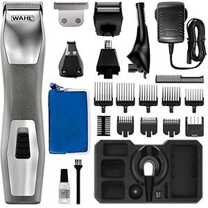 11 in 1 chroom met wenkbrauwsnijmogelijkheden