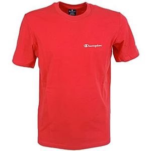 Champion Legacy American Classics Small Logo S/S T-shirt, intens rood, XS voor heren