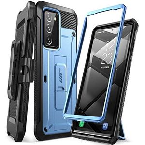 SUPCASE Unicorn Beetle PRO - Hoesje Samsung Galaxy Note 20 Case Beschermhoes, met Riemclip en Standaard, ZONDER Schermbeschermer (Lichtblauw)