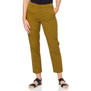 Scotch & Soda Abott Mid Rise Chino-regular fit broek voor dames, 0115 Army, 30W x 32L