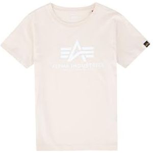 Alpha Industries Basic T Kinderen/Tieners T-shirt Jet Stream White/White