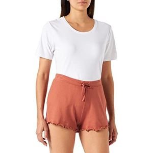 SIRUP COPENHAGEN Dames Siroop COPENHGANEN Rib Cotton Green Shorts, Lily Pad, S