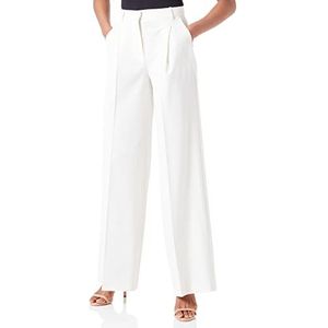 Pinko Prospero Poly Viscos Damesbroek, N96_rookwit, 38 NL