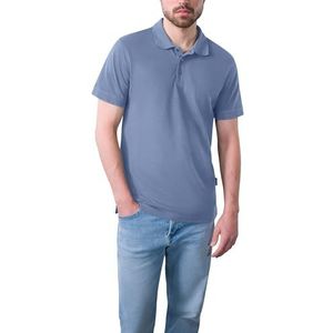 HRM Heren Heavy Performance Polo I Premium Polo Shirt I Basic Poloshirt Wasbaar tot 60 °C I Hoogwaardige & duurzame herenkleding I Workwear, hemelsblauw, 3XL