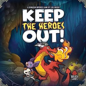 Vesuvius Media - Keep The Heroes Out - Bordspel -1 tot 4 spelers - Vanaf 13 Jaar - Engelstalig