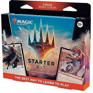 Magic: The Gathering beginnerspakket 2023 – leren spelen met 2 speelklare decks + 2 codes om online te spelen (fantasy kaartspel voor 2 spelers) (Engelse versie)
