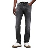 Jeans - Zwart - 99% Katoen 1% Elastaan - Slim Fit - Verborgen Ritssluiting