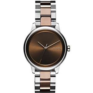 MVMT Vrouwen analoog quartz horloge met roestvrij stalen band 28000247-D, BRON, armband