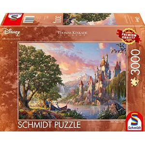 Schmidt Spiele SSP Puzzle Disney, Belle's Magical World 57372/3000 Teile