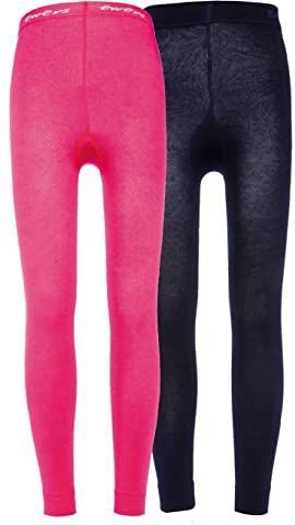 Ewers - Leggings - Donkerblauw en Roze - Katoen - Oeko-Tex Certificaat
