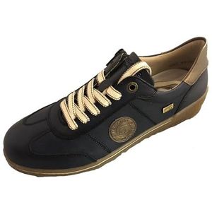 Remonte D0702 Veterschoenen voor dames, blauw, 42 EU, blauw, 42 EU
