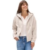 Cecil - Blouson - Oat milk beige melange - Wol-look