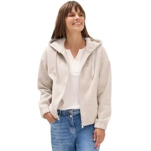 Cecil - Blouson - Oat milk beige melange - Wol-look