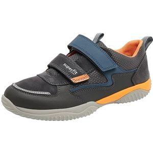 Superfit Storm Sneakers voor heren, Grijs Oranje 2020, 40 EU Weit