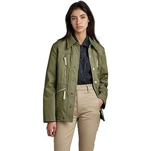 G-STAR RAW Dames Slim Field Jacket, groen (fresh army green C962-9822), M