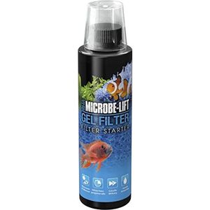 MICROBE-LIFT Gel Filter - Filter starter with live bacteria, improves filter cleaning performance, for every freshwater & saltwater aquarium