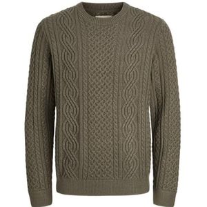 Jack & Jones - JPRBLUSEAN - Trui - Olijfgroen - Knitwear