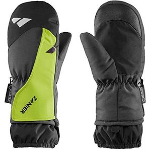 Zanier Unisex Jeugd 12158-2078-4 handschoenen, zwart, groen, 4