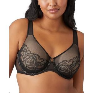 Wacoal Women's Plus Size Stark Beauty Underwire Bra, Black