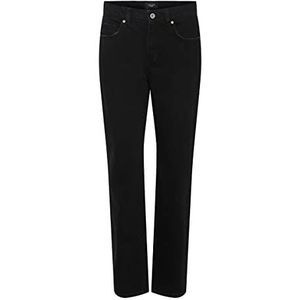 Vero Moda VMSKY MR Loose STR Jeans BA1216 Noos, Black Denim, 30/30 dames, Zwart, denim, 30W / 30L