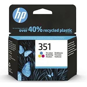 HP 351 Inktcartridge Cyaan, Geel, Magenta, 3 kleuren Standaard Capaciteit (CB337EE) origineel van HP