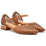 GIOSEPPO - Fletcher - Damessandalen - Kameel - Natuurlijk Leer - Hak 3 cm