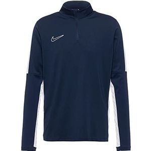 Nike DX4294-451 M NK DF ACD23 DRIL Top BR shirt met lange mouwen heren obsidiaan/wit/wit maat M