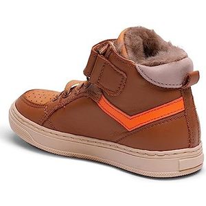 Bisgaard Unisex Isak Lamb Sneakers voor kinderen, camel, 31 EU