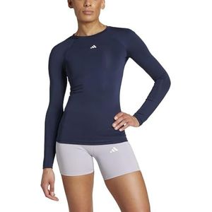 adidas Dames TECHFIT Longsleeve Training Top, LEGEND INK F17, XXL