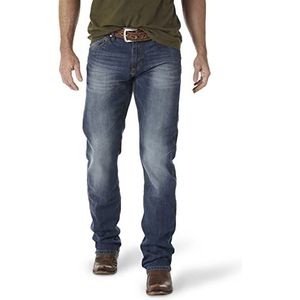 Wrangler Heren Slim Rechte been Jean Jean Retro Ceñido De Pierna Recta ر ر Jeans, Cottonwood, 34W / 30L