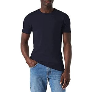 JACK & JONES Essentials Basic T-shirt met ronde hals en korte mouwen, donkerblauw, XL