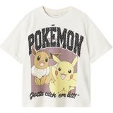 Pokemon - T-shirt - Jersey - Korte Mouwen - Rubberen Print