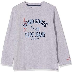 Pepe Jeans T-shirt voor jongens, (Grey Marl 933), 24 Maaden