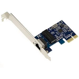 KALEA-INFORMATIQUE PCIe-netwerkcontrollerkaart 1 RJ45-poort 10 100 1000 Mbps LAN GIGABIT ethernet Realtek RTL8111F High Low Profile NIC-chipset