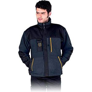 Reis COLORADO_GBYXXXL beschermende fleece jas, donkerblauw-zwart-geel, XXXL maat