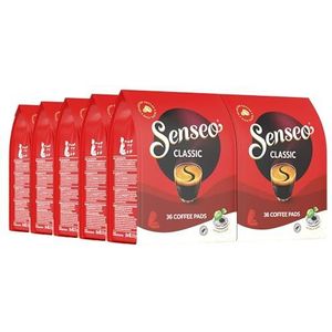 SENSEO Koffiepads Classic (360 SENSEO Pads - Koffiepads voor SENSEO Koffiepadmachines - Intensiteit 05/09 - Medium Roast Koffie) - 10 x 36 Pads