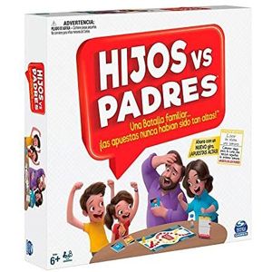 Spin Master Games, klassiek vraagspel voor het hele gezin, zonen versus ouders voor kinderen tot 6 jaar (6065093)