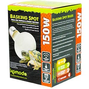 Komodo Basking spotlamp ES, 150 Watt