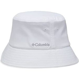 Columbia Uniseks hoed van grenenhout, vissershoed, wit, S-M, wit, S/M